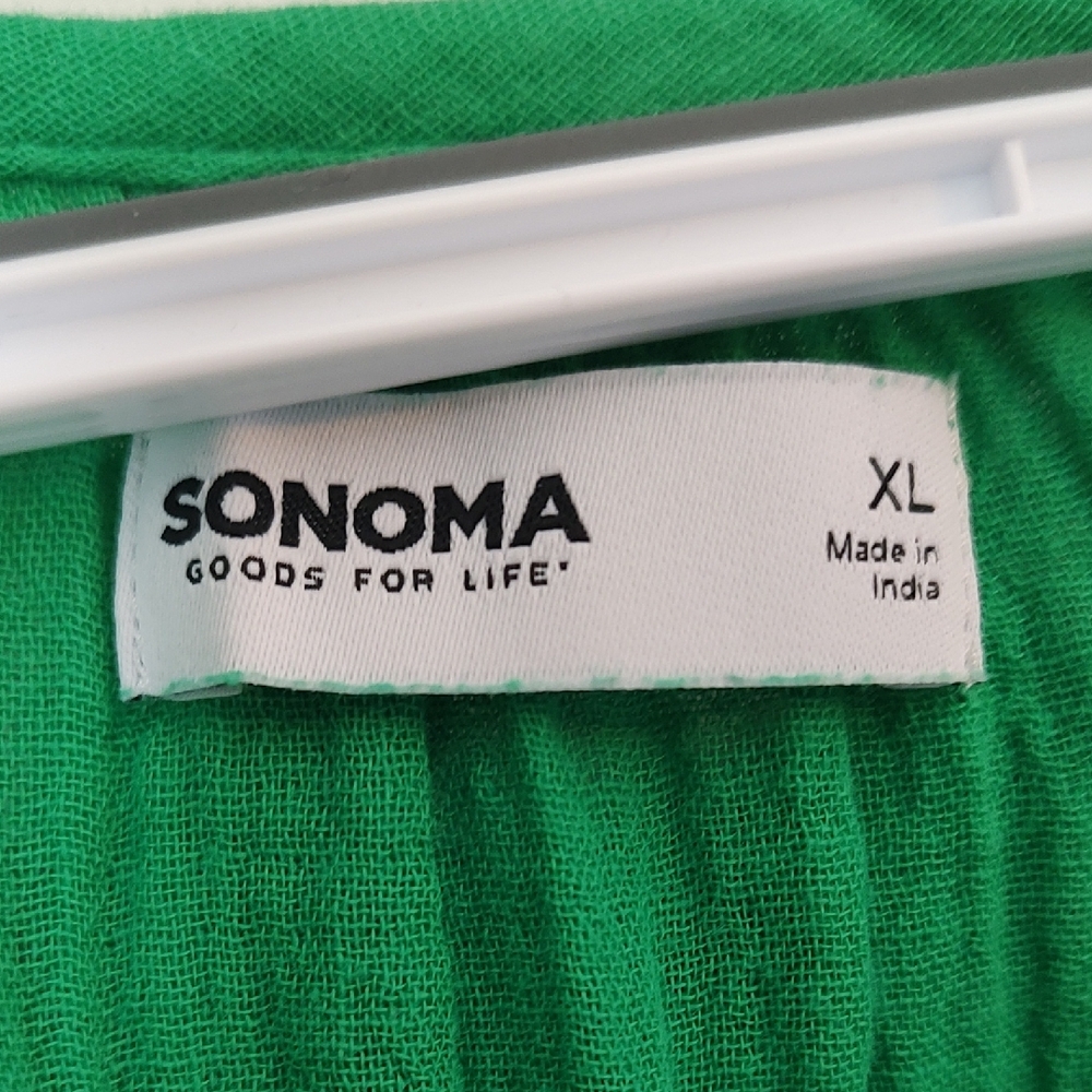 Sonoma Vibrant Kelly Green Dress - Picture 2 of 3